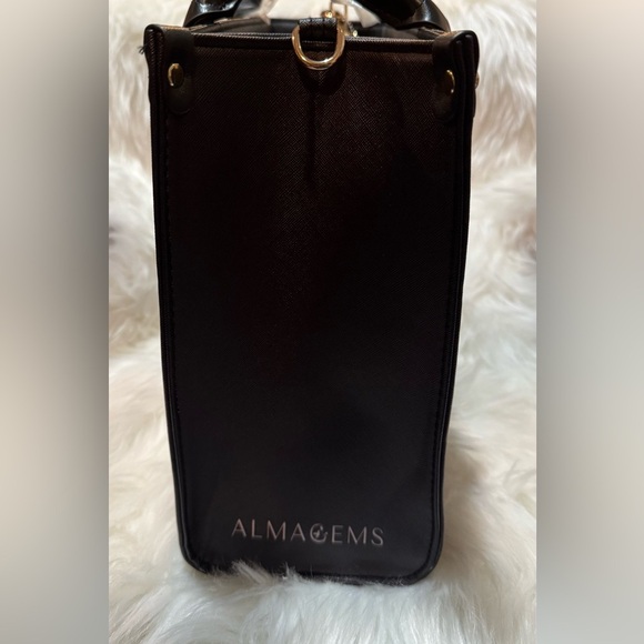 Black Statement Tote Bag - Picture 6 of 6